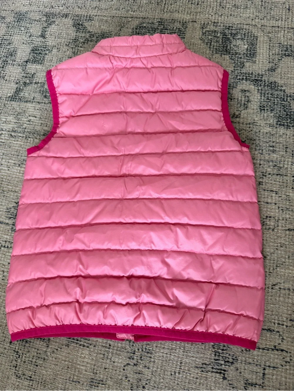 Patagonia Pink Quilted Girls Puffer Vest